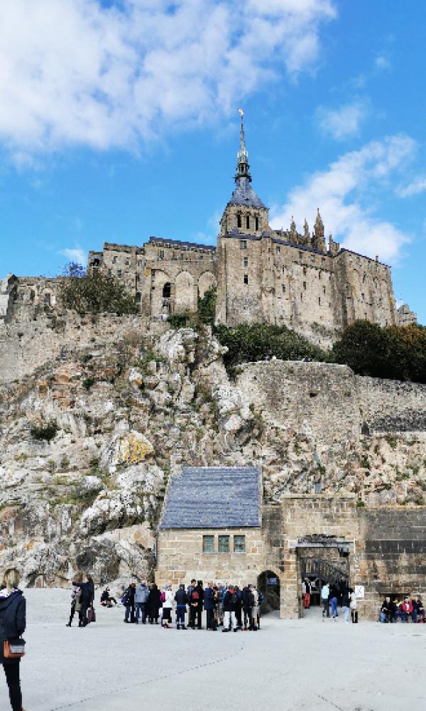 Le Mont-Saint-Michel et sa vue imprenable